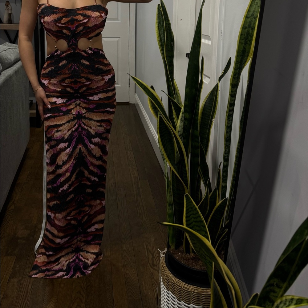 Club L london Zebra dress